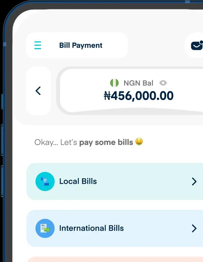 Local & International Bill Payments
