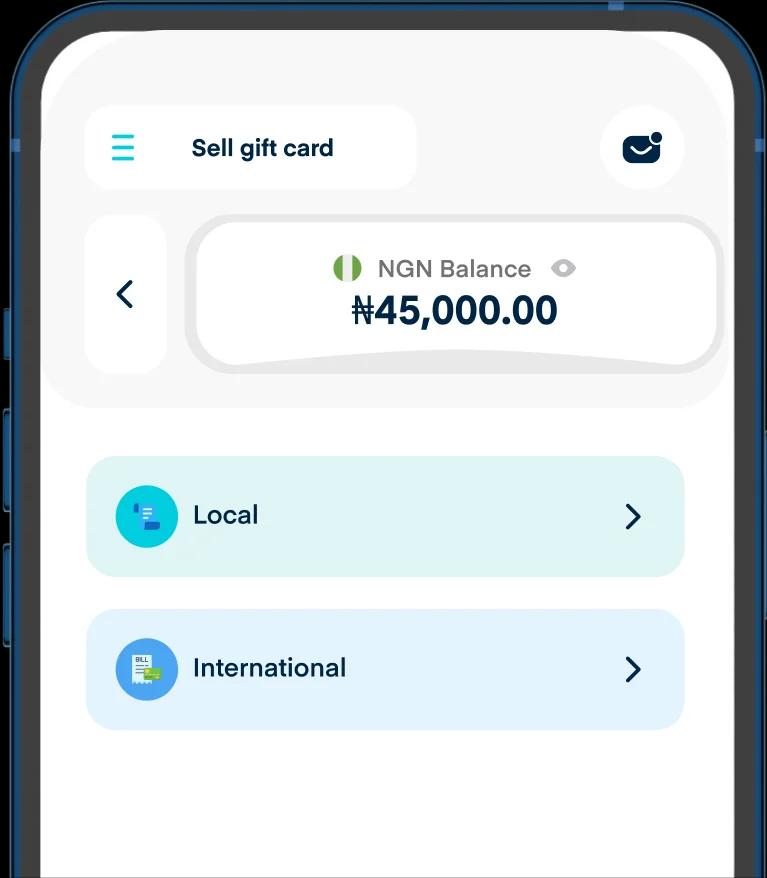 Phone showcasing feature