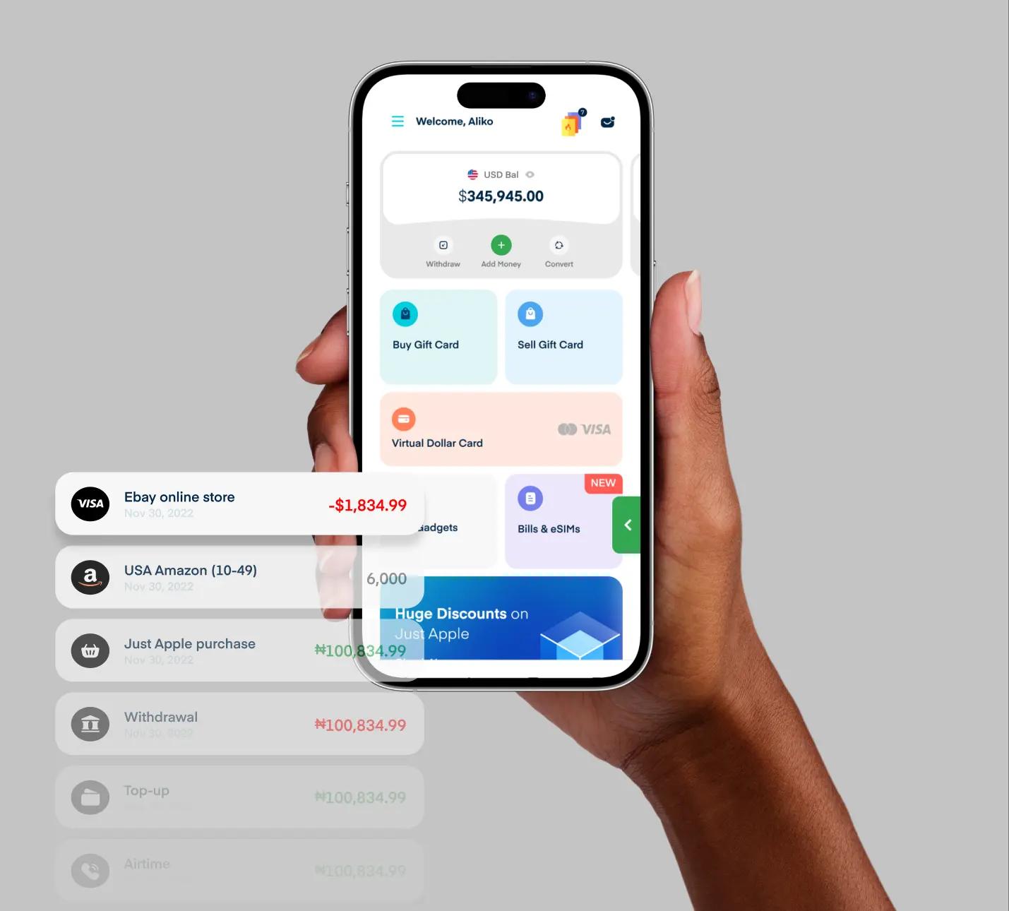 Download the Cardtonic app