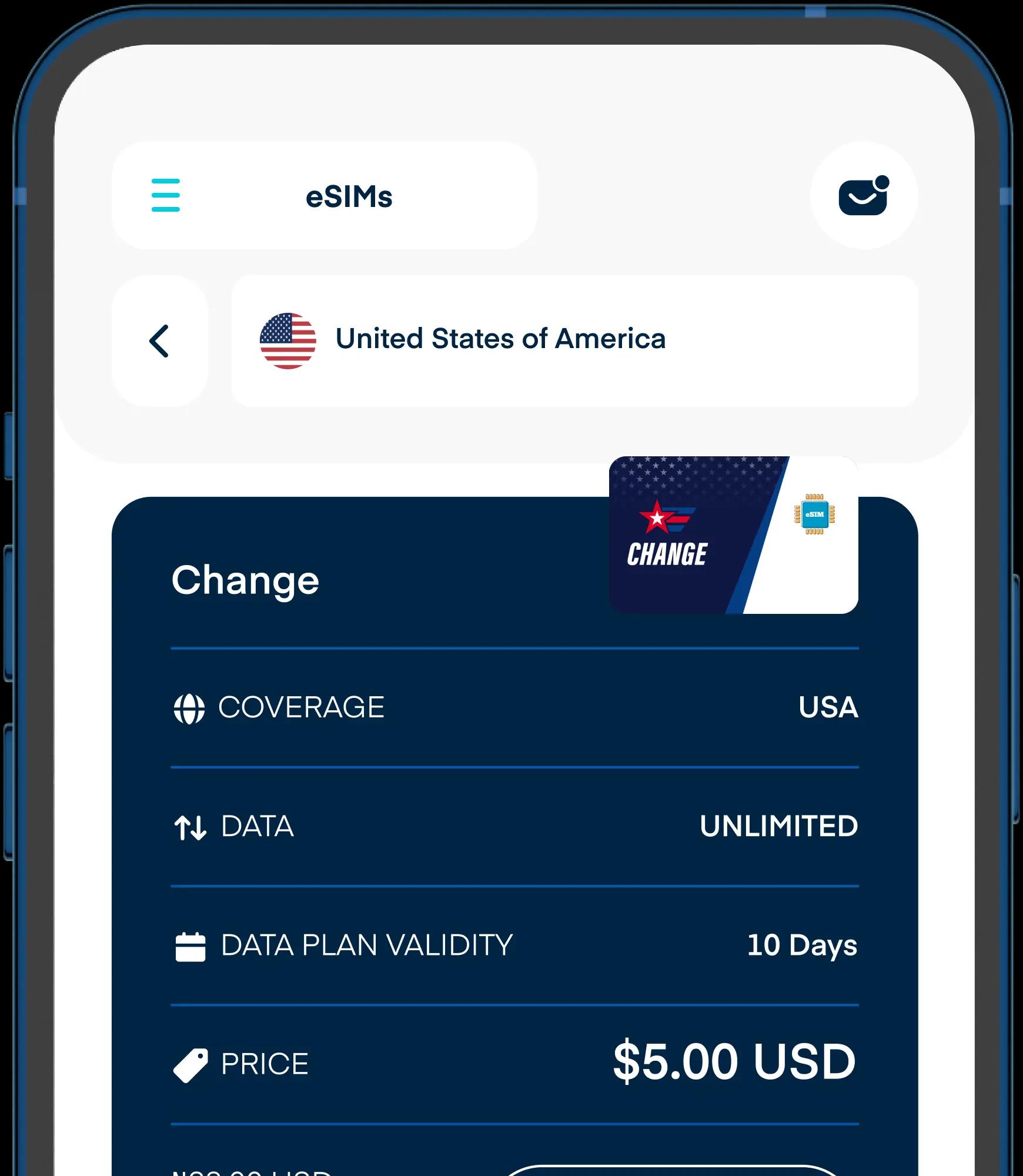 Phone showcasing feature